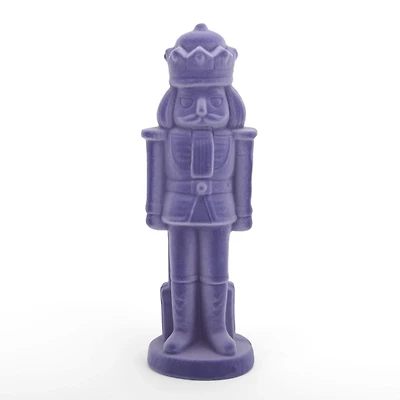 Purple Velvet Nutcracker Figurine, 10.75 in.