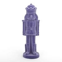 Purple Velvet Nutcracker Figurine, 10.75 in.
