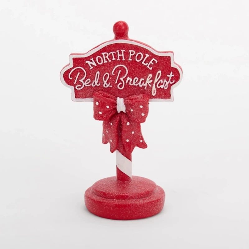 North Pole Bed & Breakfast Figurine