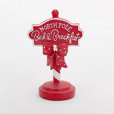 North Pole Bed & Breakfast Figurine