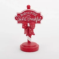 North Pole Bed & Breakfast Figurine