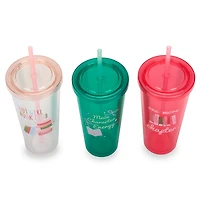 Book Plastic Tumblers