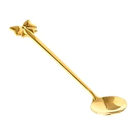 Gold Bow Spoons, Set of 6