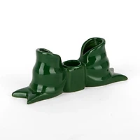Bow Ceramic Taper Candle Holder