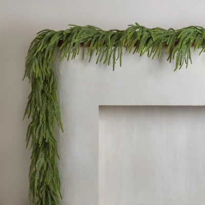 Norfolk Pine Natural Touch Garland, 15 ft.