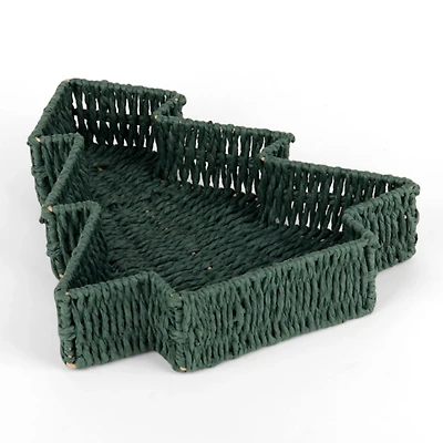 Woven Pine Tree Tray