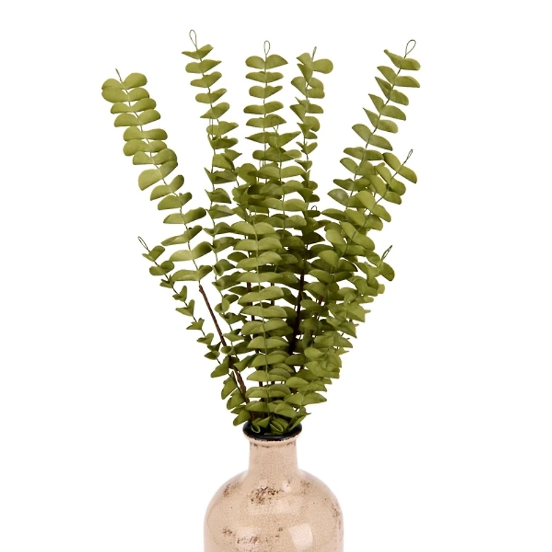 Green Foam Spiral Eucalyptus Bundle