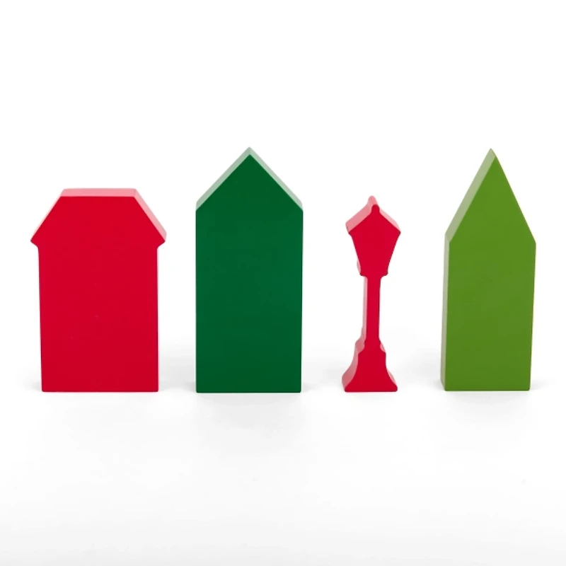 Christmas Village 4-pc. Set