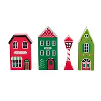 Christmas Village 4-pc. Set