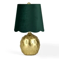 Gold Christmas Tree Table Lamp