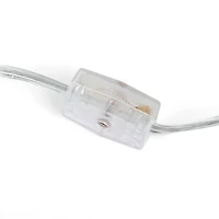 Christmas Candy Canes Glass Uplight