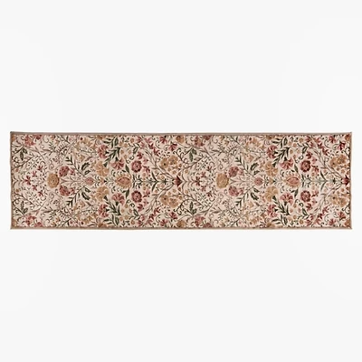 Florence Floral Washable Runner, 2x7