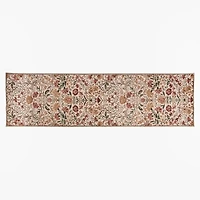 Florence Floral Washable Runner, 2x7