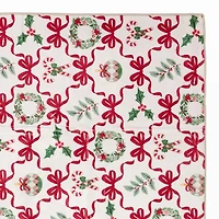 Christmas Bow Washable Area Rug, 5x8