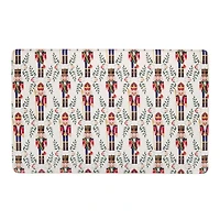 Botanical Nutcracker Kitchen Mat