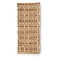 Natural Textured Woven Table Runner