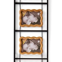 Wavy Frame Wood Collage Ladder
