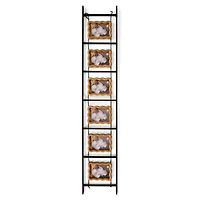 Wavy Frame Wood Collage Ladder