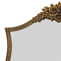 Bronze Derose Metal Shield Wall Mirror