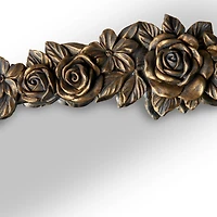 Bronze Derose Metal Arch Leaner Mirror