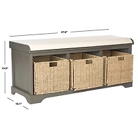 Upholstered Jeanette Storage Bench