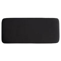 Black Velvet Modern Lydia Bench