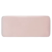 Pink Velvet Modern Lydia Bench