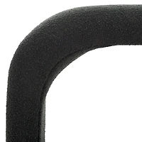 Black Boucle Modern Lydia Bench