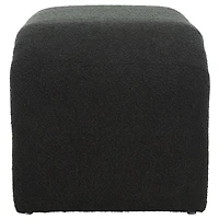 Black Boucle Modern Lydia Bench