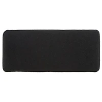 Black Boucle Modern Lydia Bench