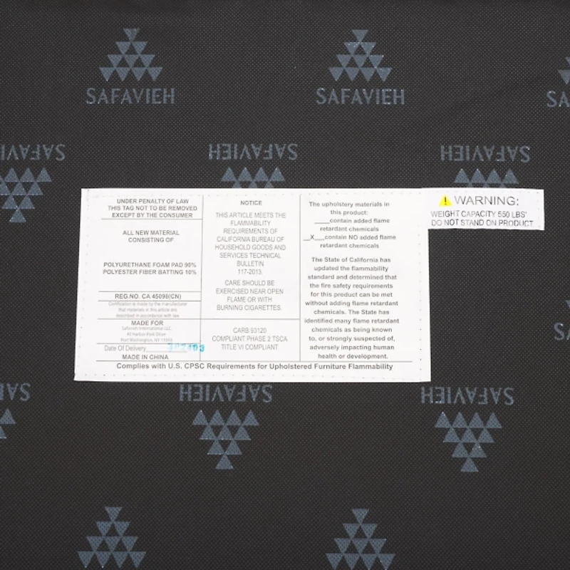 Cream Sherpa Modern Lydia Bench