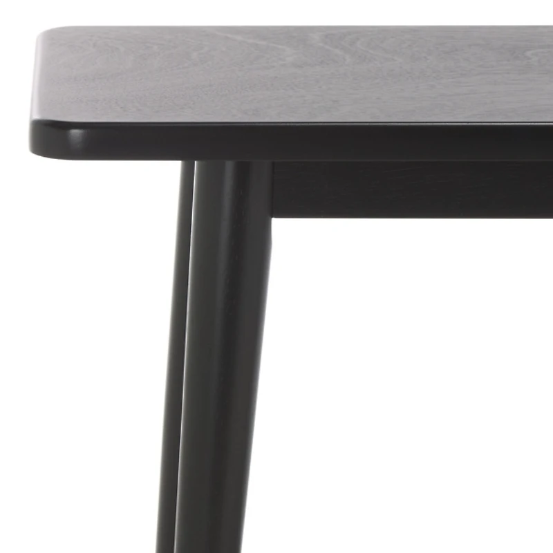 Black Wood Naomi Bench