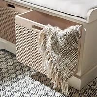 Upholstered Lanie -Drawer Storage Bench
