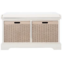 Upholstered Lanie -Drawer Storage Bench