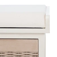 Upholstered Lanie 3-Drawer Storage Bench