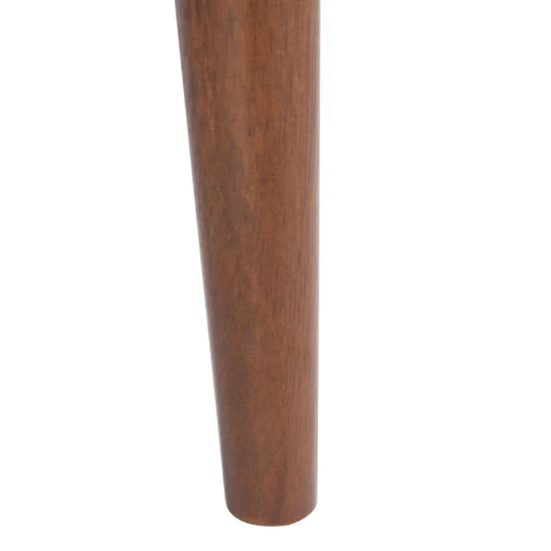 Light Brown Faux Leather Henrie Bench