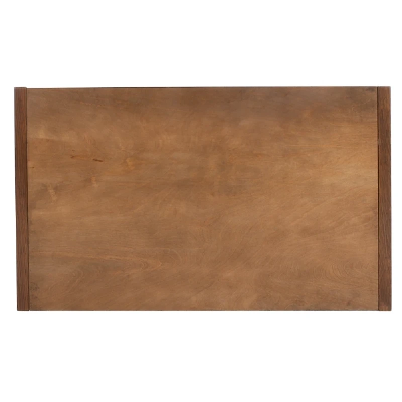 Walnut Wood Irma Open Shelf Bench