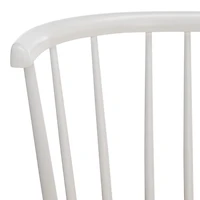 White Wood Spindle Blanchard Bench