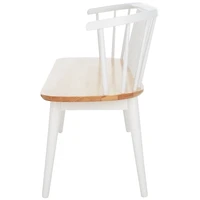 White Wood Spindle Blanchard Bench