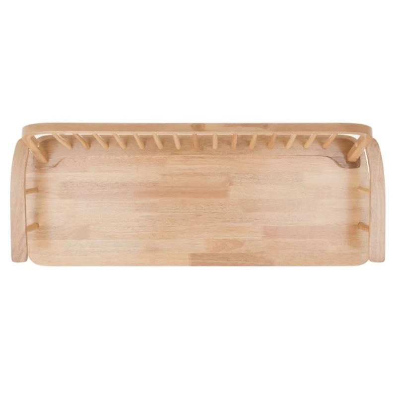 Natural Wood Spindle Chelsea Bench