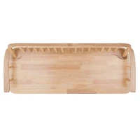 Natural Wood Spindle Chelsea Bench