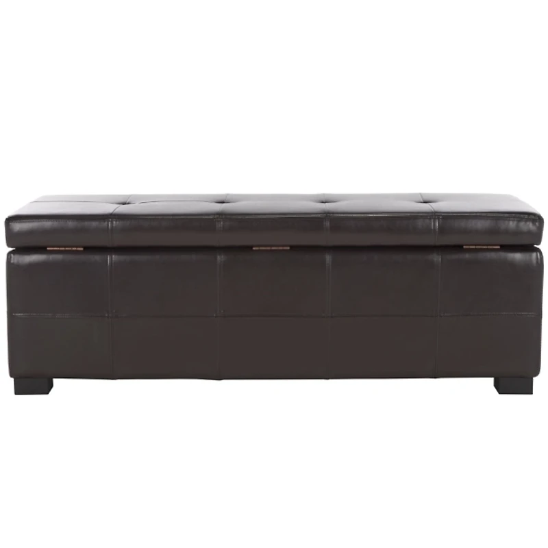 Faux Leather Maiden Storage Bench