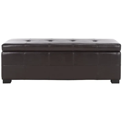 Faux Leather Maiden Storage Bench