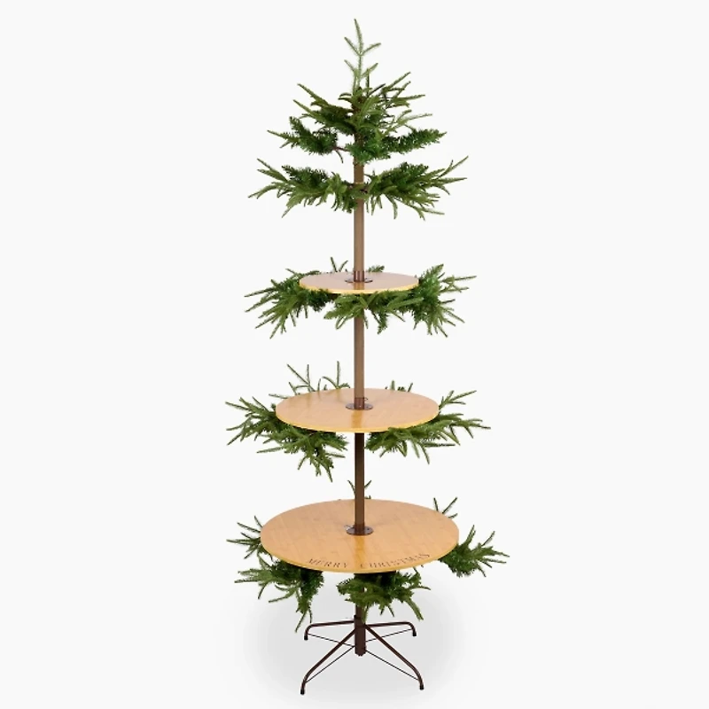 7 ft. Tiered Shelves Christmas Tree