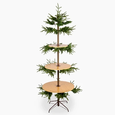 7 ft. Tiered Shelves Christmas Tree