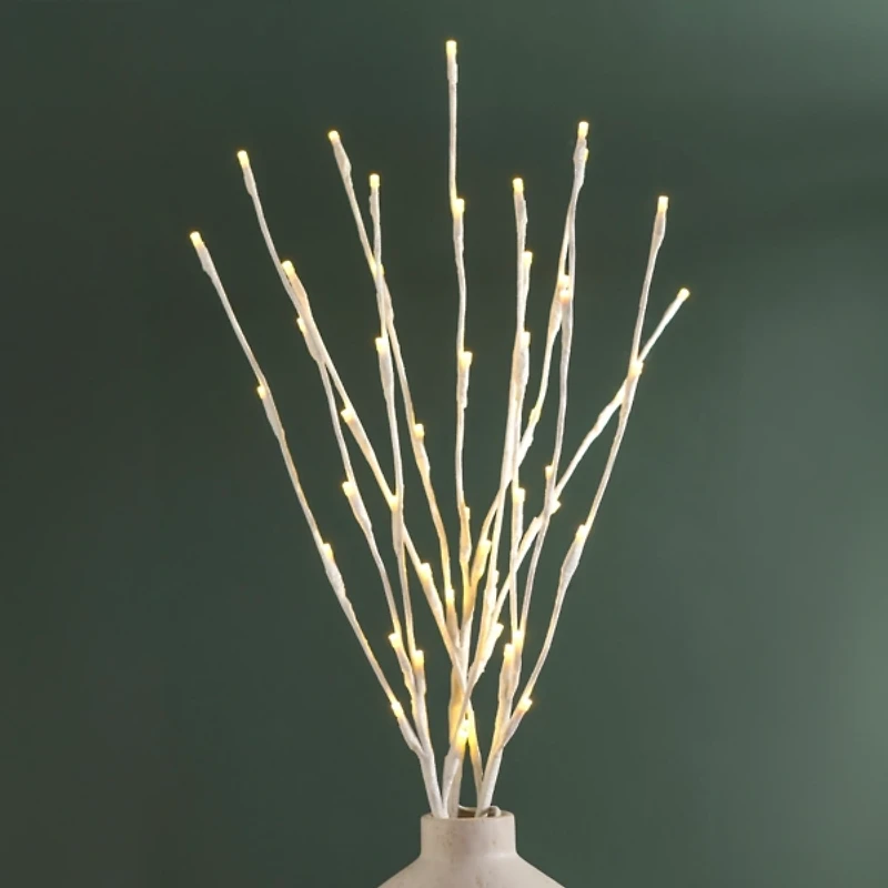 Pre-Lit Snowy White Branch