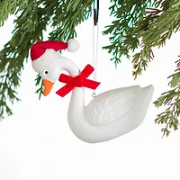 Gina the Christmas Goose Ornament