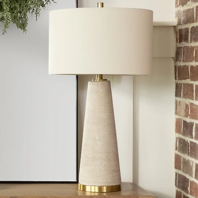 Fowler Ribbed Taper Table Lamp