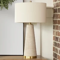 Fowler Ribbed Taper Table Lamp
