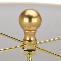 Gold Shimmer Damask Lillian Table Lamp